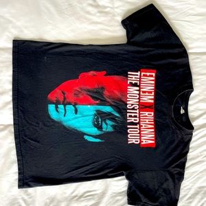 ❤️‍🔥VINTAGE T ❤️‍🔥 Rihanna x EMINEM monster tour